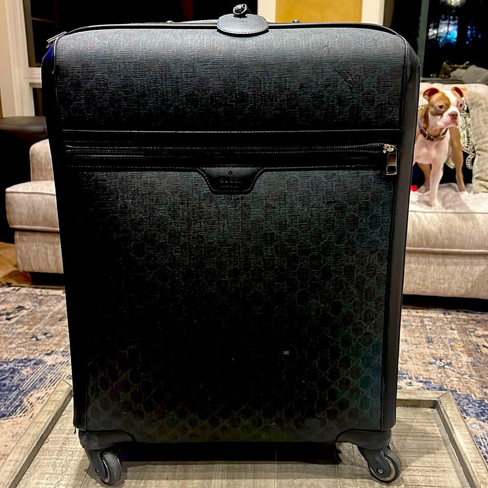 Gucci carry-on, roller suitcase